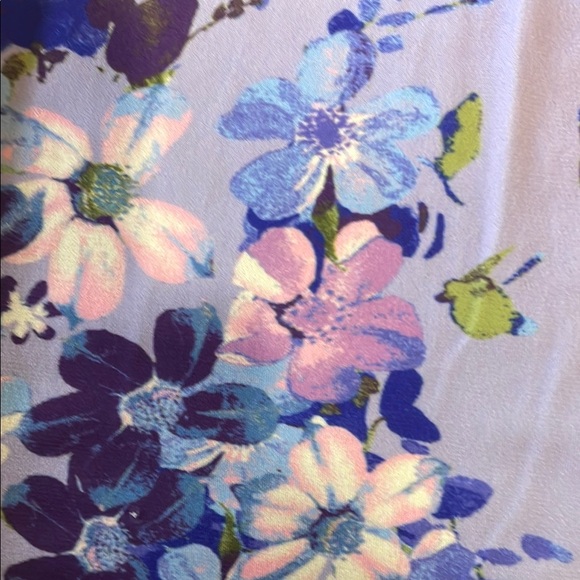 White Birch Purple Off-the-Shoulder Sundress - Picture 6 of 8